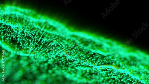 particular wave background with copy space , 4K 30 FPS abstract background 