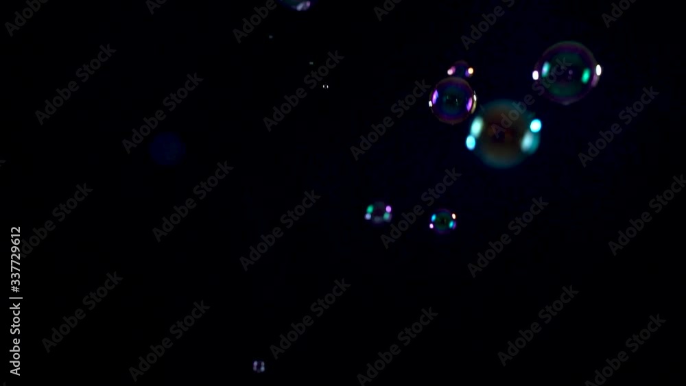 Soap bubbles shot on studio. Soap bubbles shot on studio.