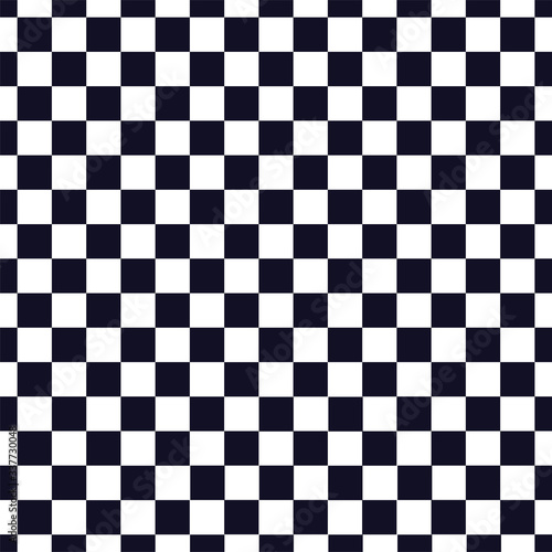 Black and white squares vector seamless pattern photo