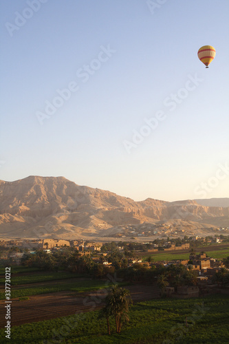  Balloon landscapes in Egypt at sunrise
