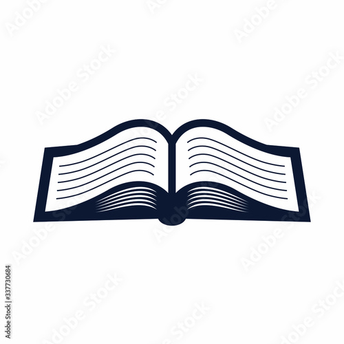 Open Book Icon Vector