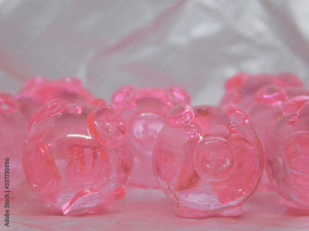 pink rose petals in glass pink rose petals in glass