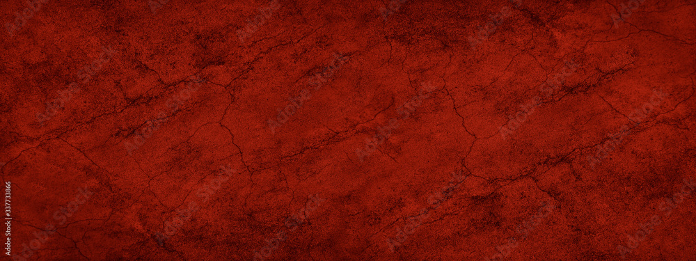 ego Entreprenør Hjemland Abstract red grunge background. Dark red banner with old rough cracked  asphalt texture. Stock Photo | Adobe Stock