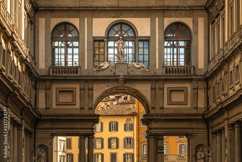 Uffizi Galleries, Gallerie degli Uffizi in Florence, Italy photo