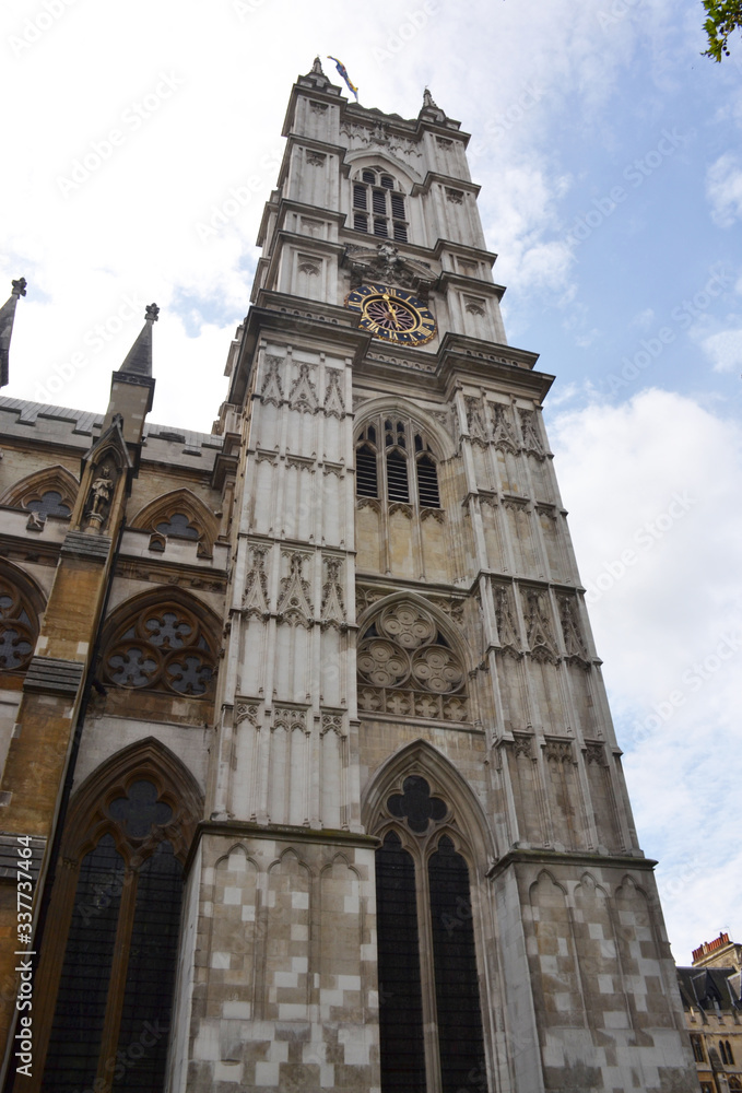 Westminster Abbey in Westminster, London, United Kingdom