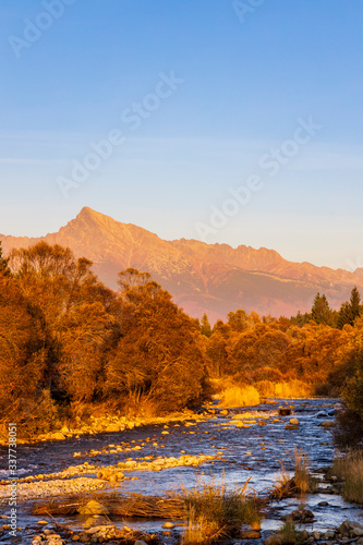 Fototapeta Naklejka Na Ścianę i Meble -  Krivan in Hight Tatras, Slovakia