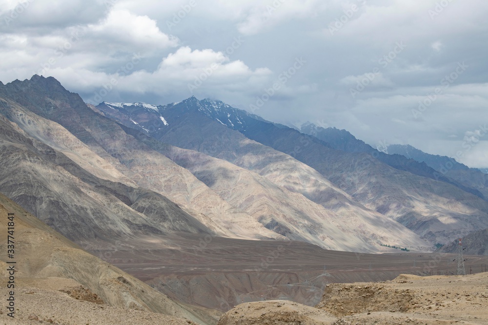 Leh,aldakh,Jammu And KashmirIndia-17-04-2019:Photos taken in Leh,Ladakhregion,India.