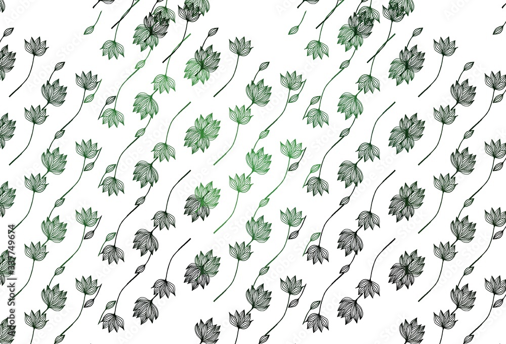 Light Green vector hand painted texture. Light Green vector hand painted texture.