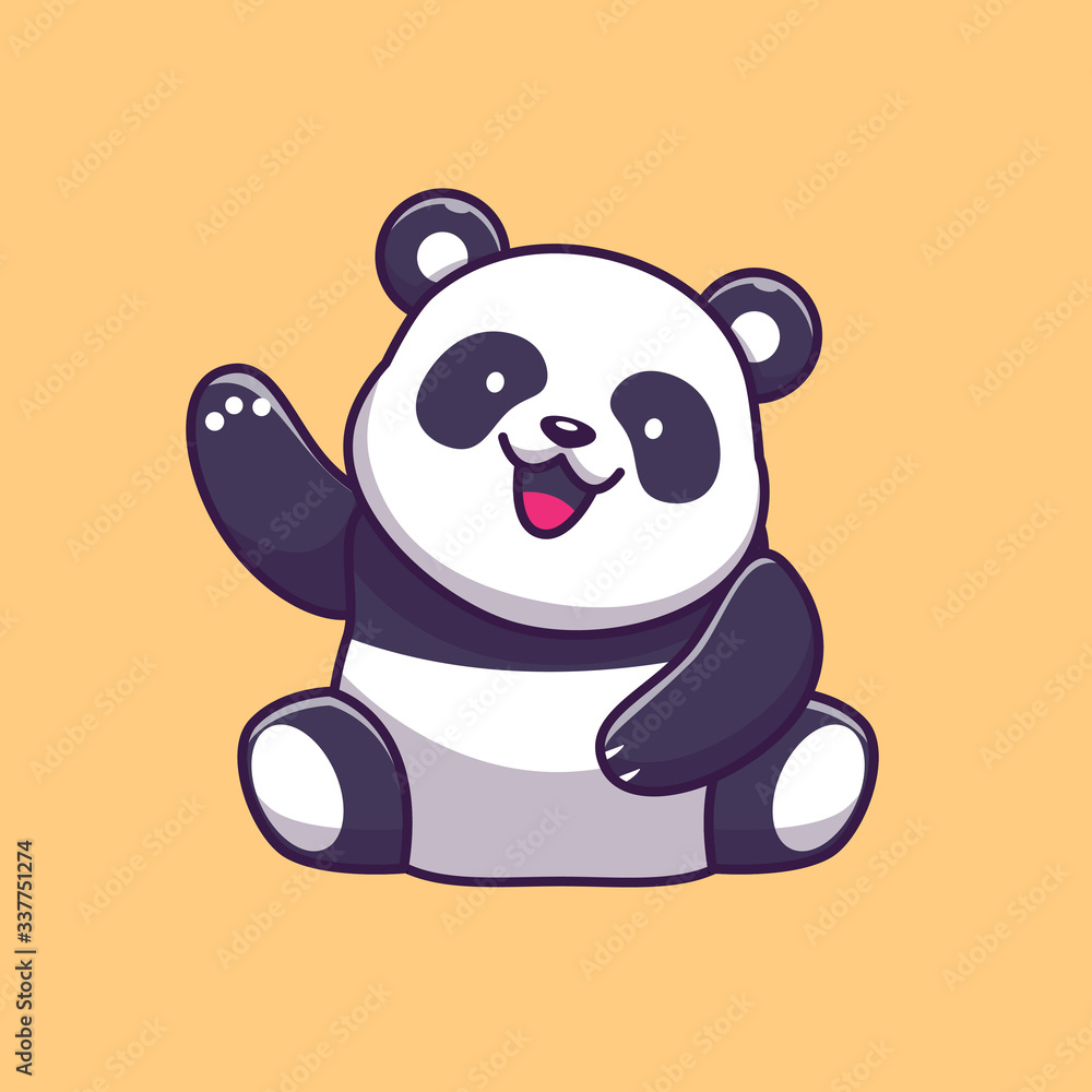 Panda cartoon character sign design 9341237 PNG