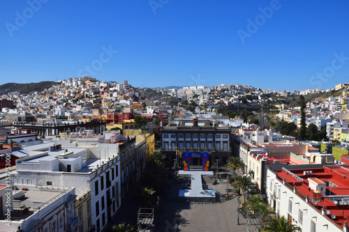 santa ana square in las palmas of canary island © diegobib