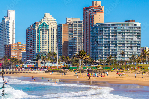 Obraz na płótnie Durban beach front