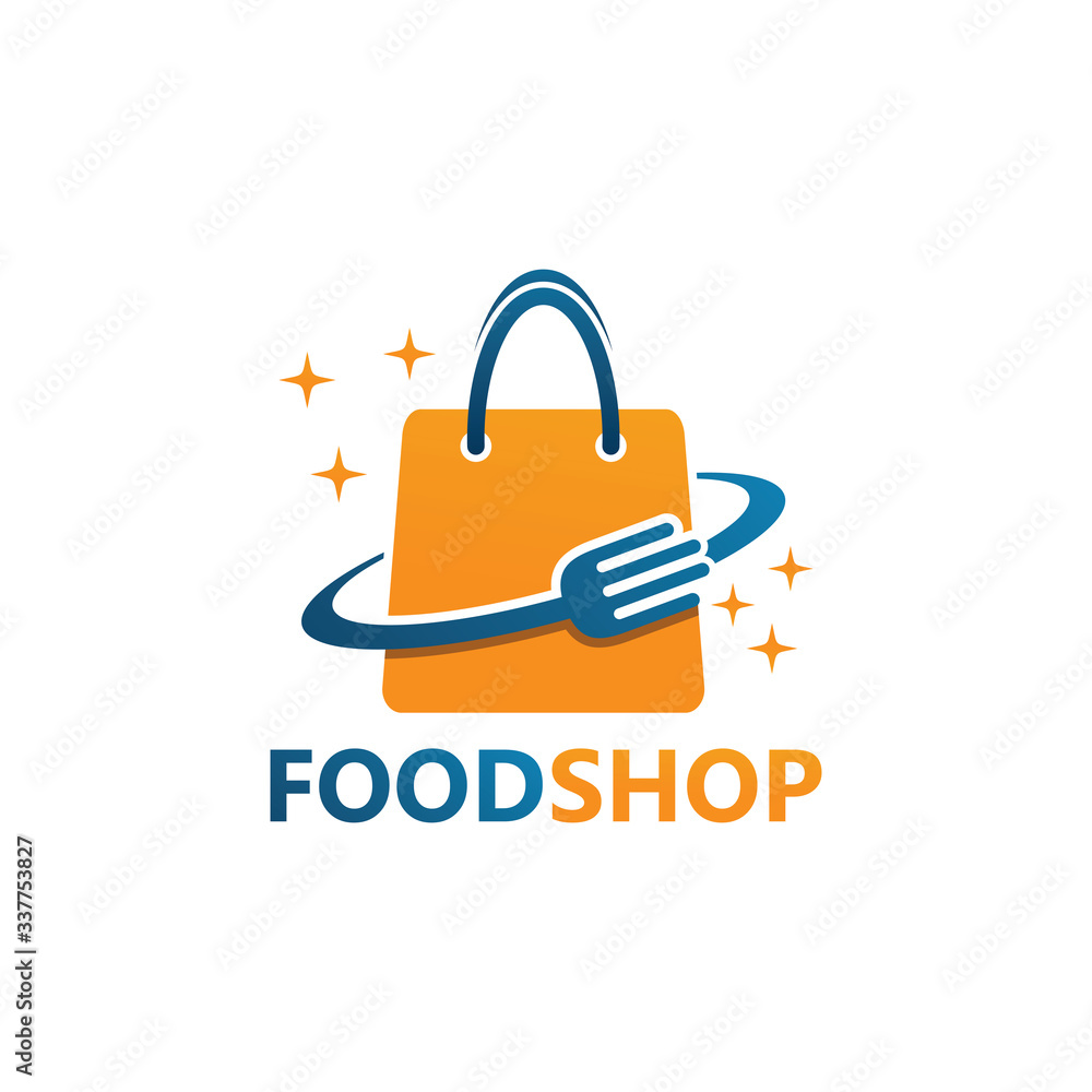 Food Shop Logo Template Design