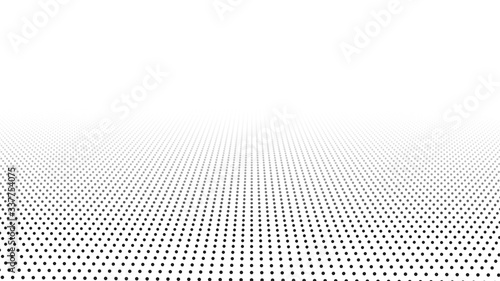 Abstract technology grid background. Vector network connection structure on white background.