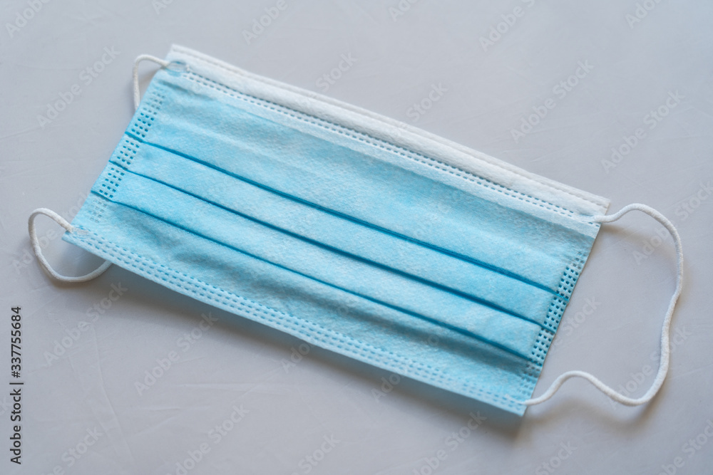 Medical masks to cover the mouth and nose for protection from bacteria. Medical masks to cover the mouth and nose for protection from bacteria.