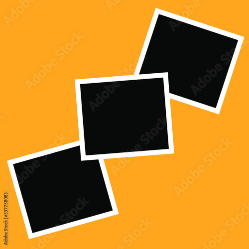 photo frames vector illustration