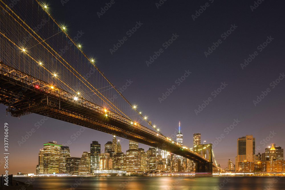 Fototapeta premium Brooklyn Bridge Manhattan