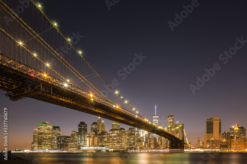Fototapeta Naklejka Na Ścianę i Meble -  Brooklyn Bridge Manhattan