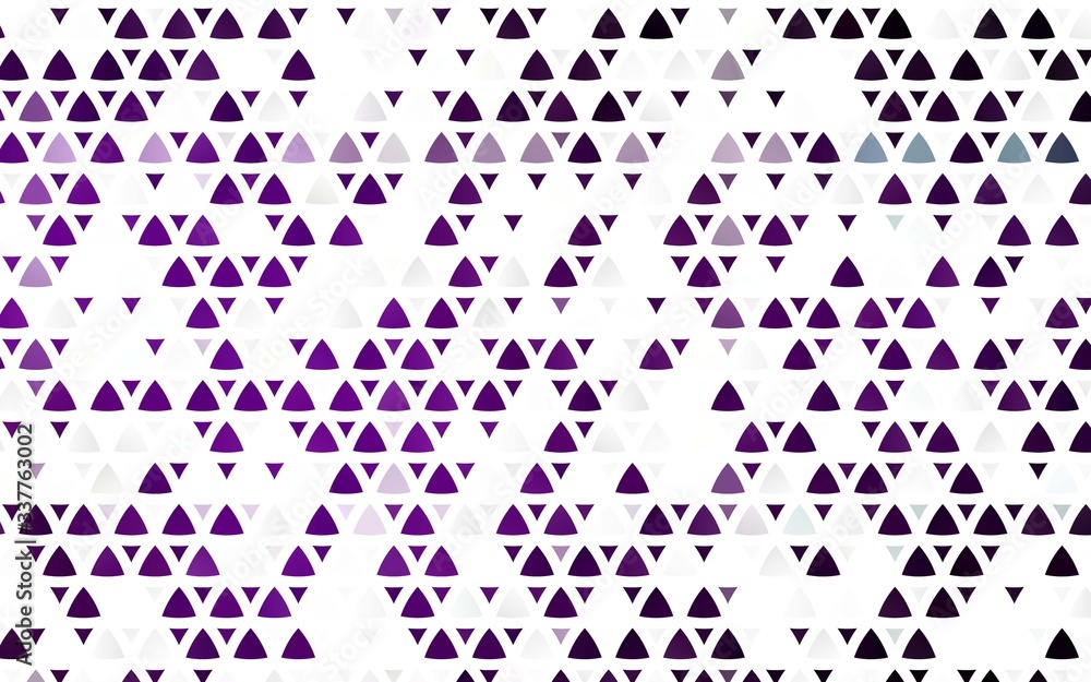 Light Purple vector seamless template with crystals, triangles. Decorative design in abstract style with triangles. Template for business cards, websites. Light Purple vector seamless template with crystals, triangles. Decorative design in abstract style with triangles. Template for business cards, websites.