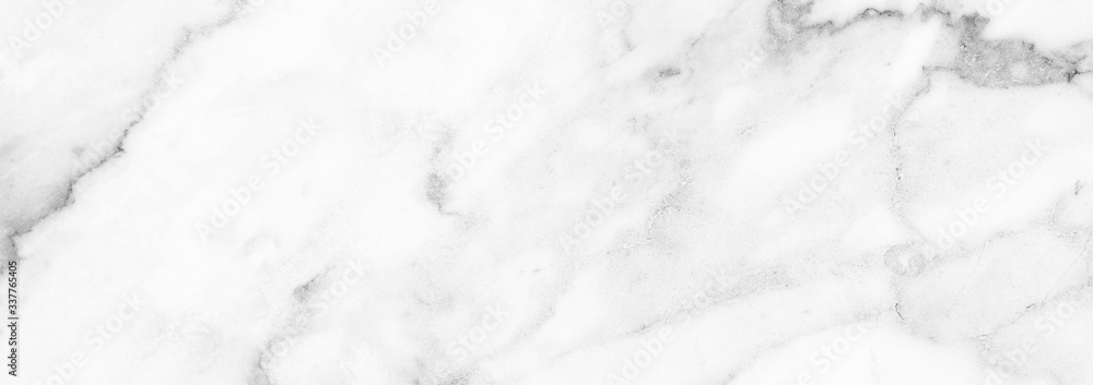 Fototapeta premium Marble granite white panorama background wall surface black pattern graphic abstract light elegant black for do floor ceramic counter texture stone slab smooth tile gray silver natural.