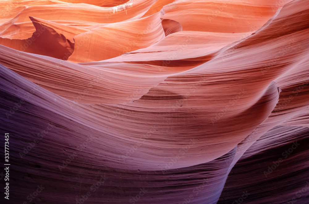 Beautiful Antelope canyon, Navajo land east of Page, USA Beautiful Antelope canyon, Navajo land east of Page, USA