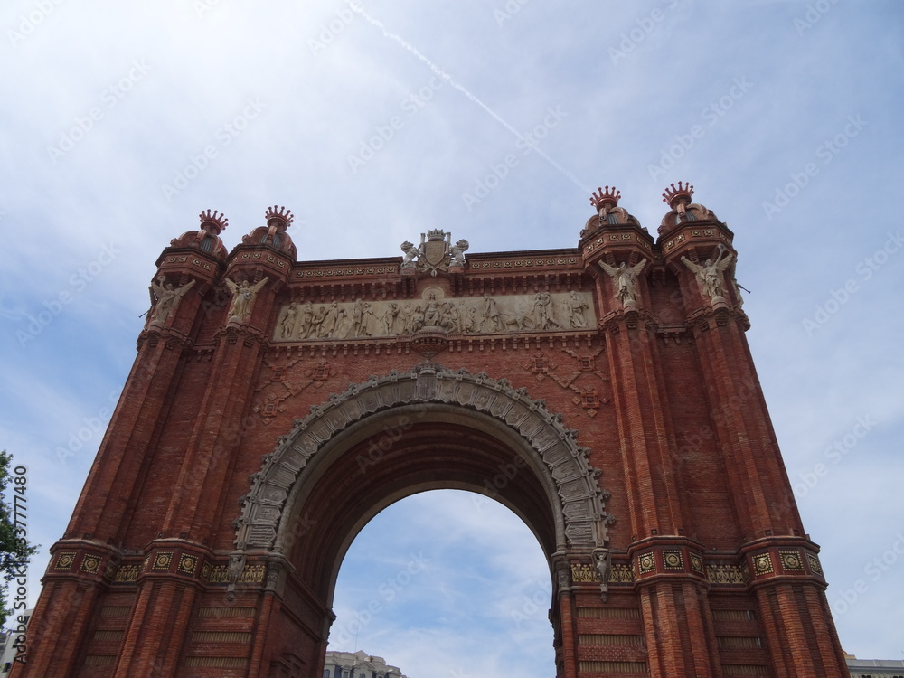 Obraz premium Barcelona is a stunning city in Spain
