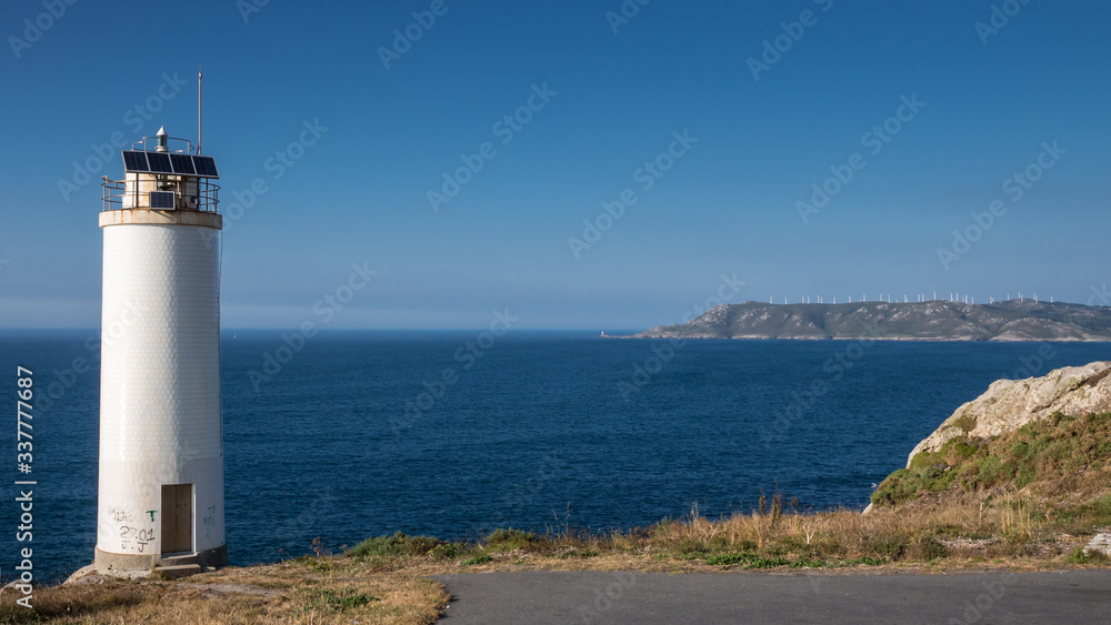 Lighthouse at Laxe, Coast of Death, La Coruña, Galicia, Spain