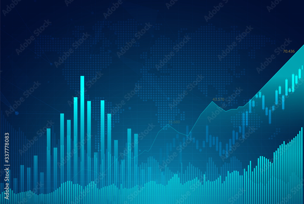 Candle stick graph chart of stock market investment trading, Bullish point, Bearish point. trend of graph vector design. Candle stick graph chart of stock market investment trading, Bullish point, Bearish point. trend of graph vector design.