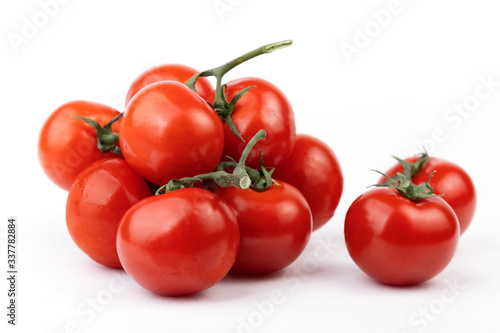 Tomatoes isolated on white background