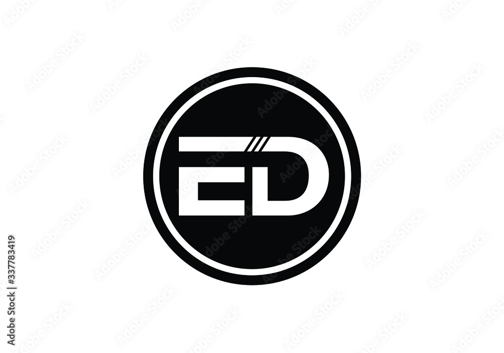 E D Initial Letter Logo design vector template, Graphic Alphabet Symbol for Corporate Business Identity
E D Initial Letter Logo design vector template, Graphic Alphabet Symbol for Corporate Business Identity