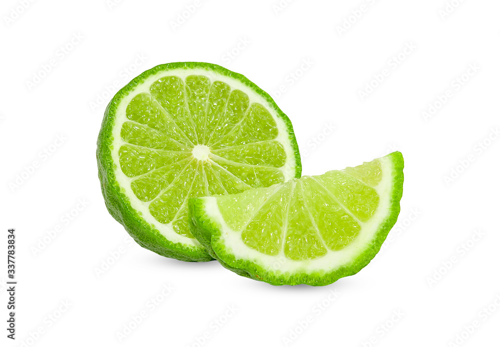 Bergamot isolated on white background Bergamot isolated on white background