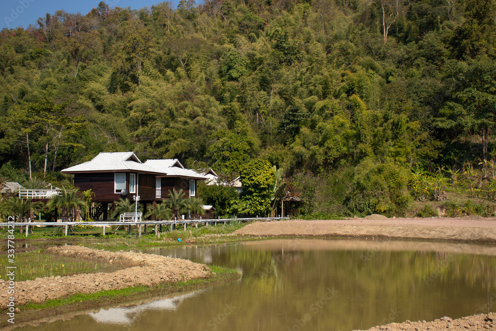 A beautiful view of Chiang Rai city and it nature at Thailand. A beautiful view of Chiang Rai city and it nature at Thailand.