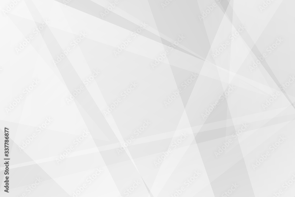 Fototapeta premium Abstract white and grey on light silver background modern design. Vector illustration EPS 10.