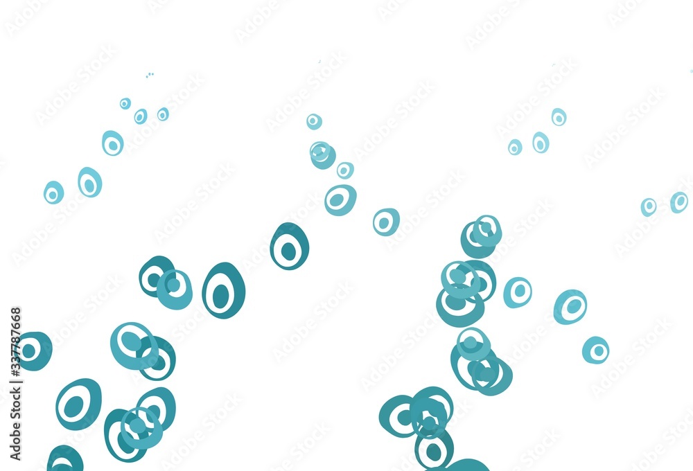 Light BLUE vector layout with circle shapes.