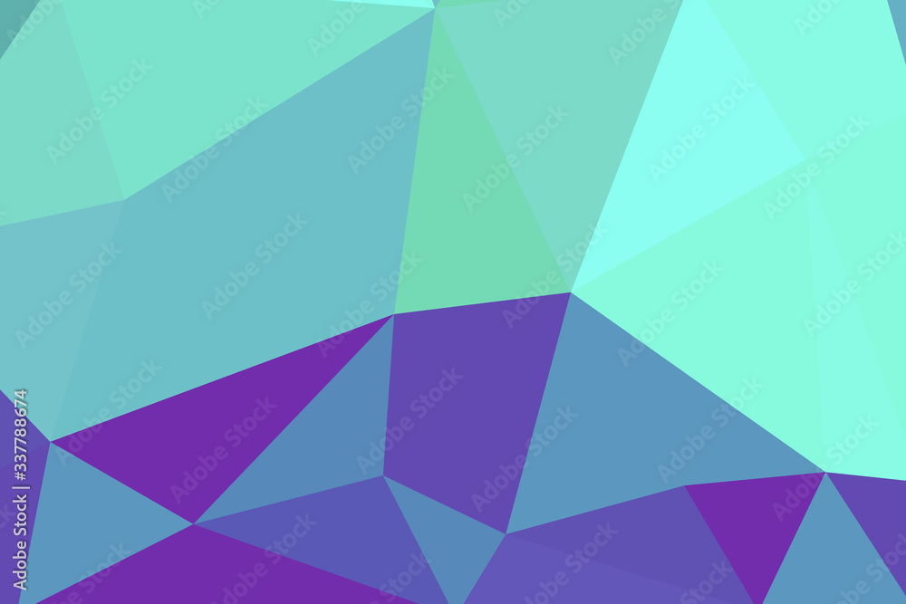 Obraz premium Blue modern geometric abstract background. Abstract geometric invitation or banner new background. Vector illustration EPS 10.