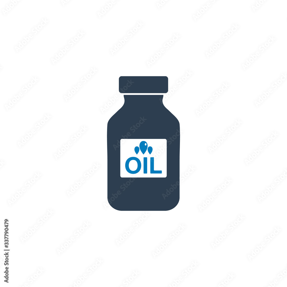 Cooking Oil Bottle icon. Editable Vector EPS Symbol Illustration. Cooking Oil Bottle icon. Editable Vector EPS Symbol Illustration.
