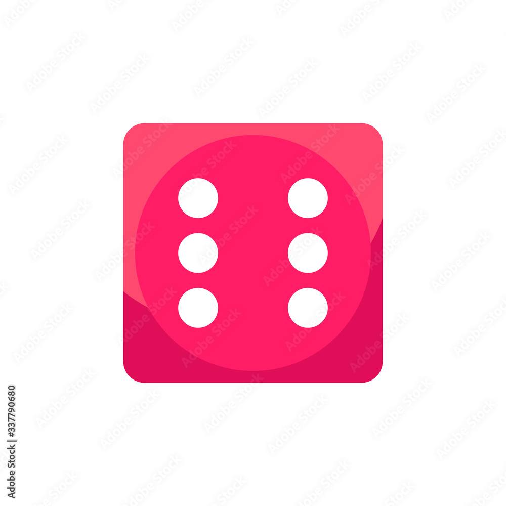 Dice for table games, Vector Illustration. Dice for table games, Vector Illustration.