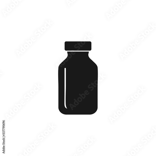 Medicine Bottle icon. Editable Vector EPS Symbol Illustration.