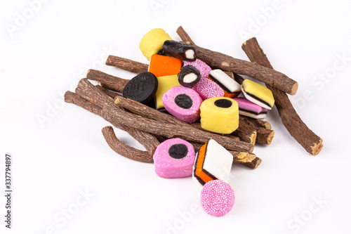 Liquorice allsorts fondant ...
