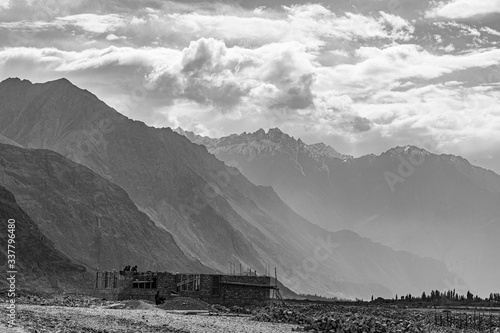 Canvas Print Leh,aldakh,Jammu And KashmirIndia-17-04-2019:Photos taken in Leh,Ladakhregion,India
