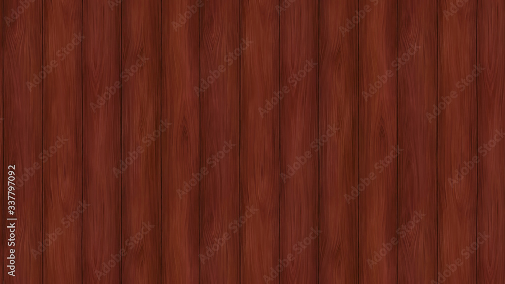 Naklejka premium 赤色のカラーペイント木目 板 木材 壁紙 テクスチャ