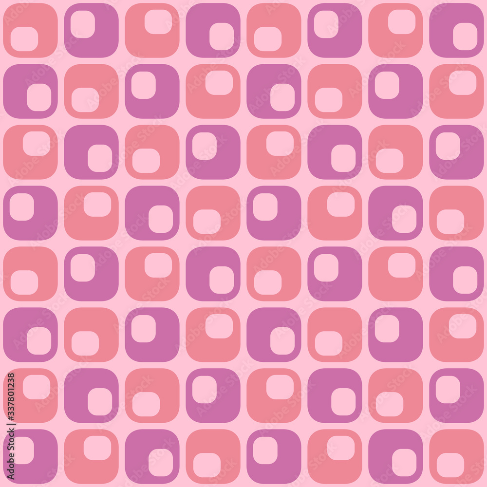 Midcentury geometric retro design. Timeless seamless pattern. Midcentury geometric retro design. Timeless seamless pattern.