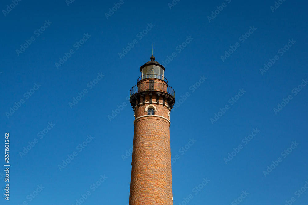 Little Sable lighthouse on the shore of lake Michigan.  Michigan, USA