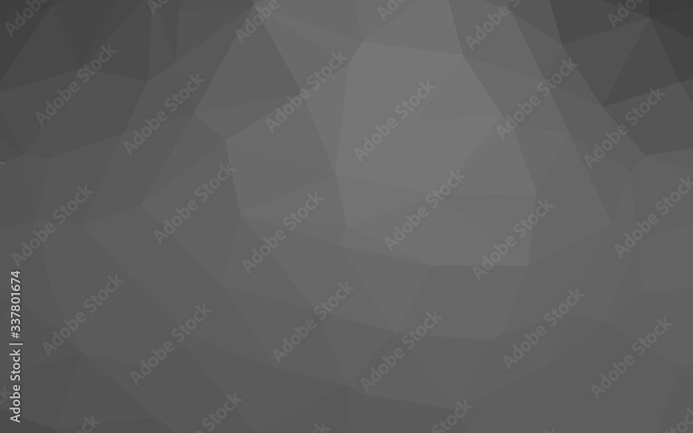 Dark Silver, Gray vector abstract polygonal layout. Triangular geometric sample with gradient. Brand new style for your business design. Dark Silver, Gray vector abstract polygonal layout. Triangular geometric sample with gradient. Brand new style for your business design.