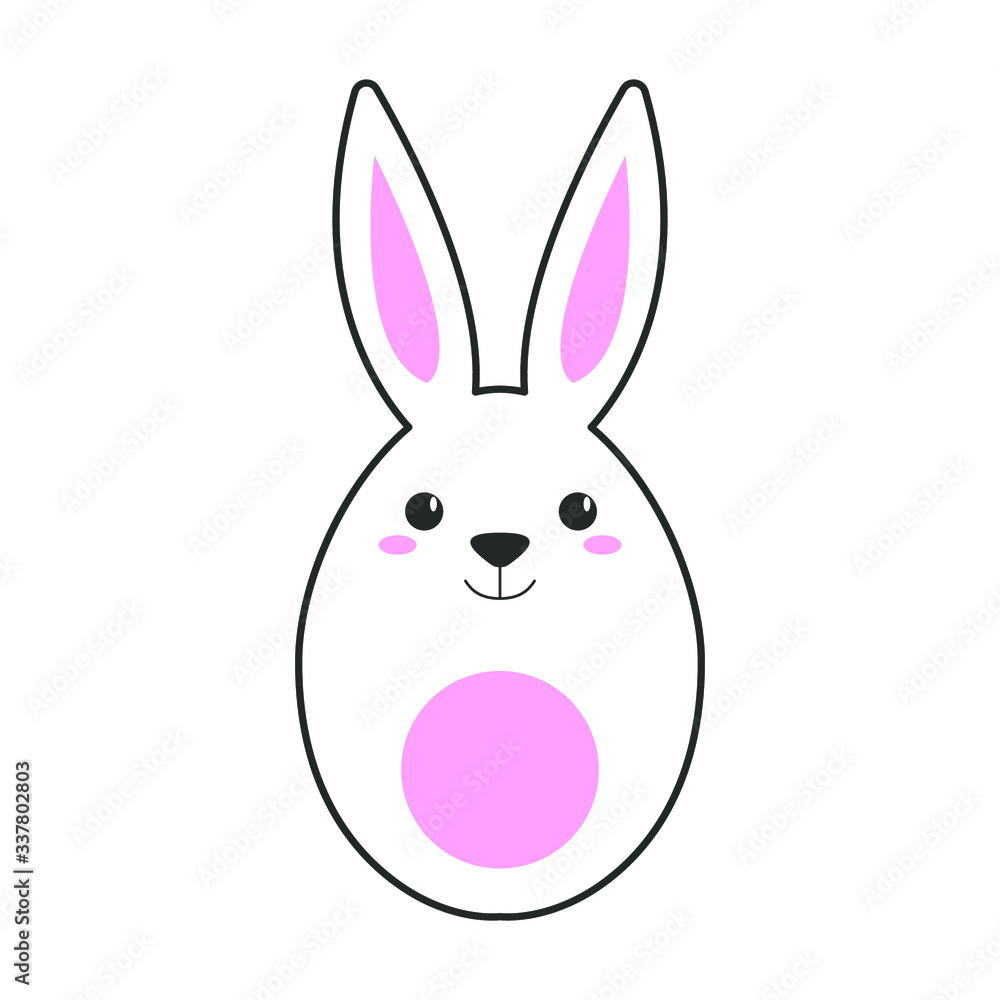 easter bunny vector illustration easter bunny vector illustration