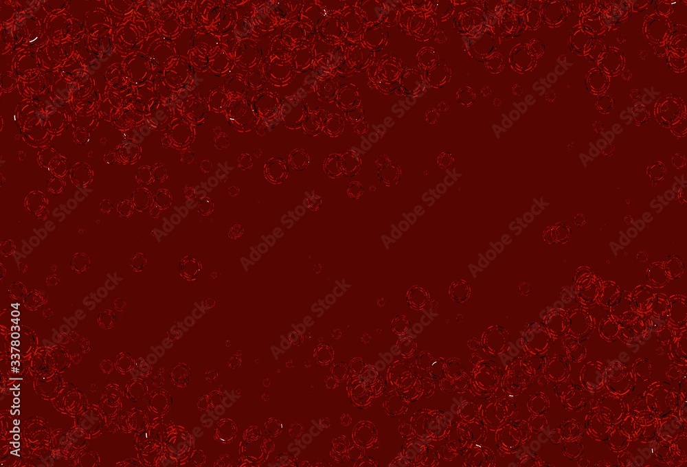 Light Orange vector pattern with spheres. Light Orange vector pattern with spheres.