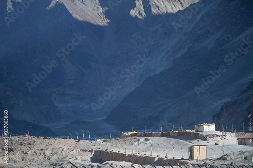 Leh,aldakh,Jammu And KashmirIndia-17-04-2019:Photos taken in Leh,Ladakhregion,India. photo