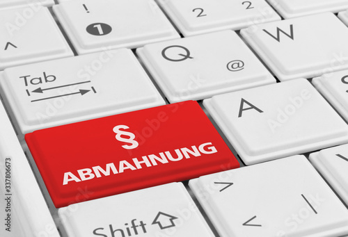 Taste Abmahnung