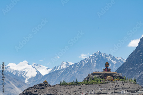 Leh,aldakh,Jammu And KashmirIndia-17-04-2019:Photos taken in Leh,Ladakhregion,India. photo