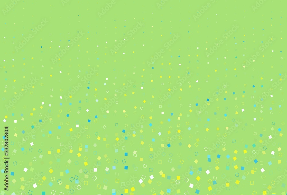 Light Blue, Yellow vector background with rectangles. Light Blue, Yellow vector background with rectangles.