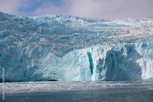Wallpaper Mural Aialik Glacier on Aialik Bay in Kenai Fjords National Park in Sep. 2019 near Seward, Alaska AK, USA. Torontodigital.ca